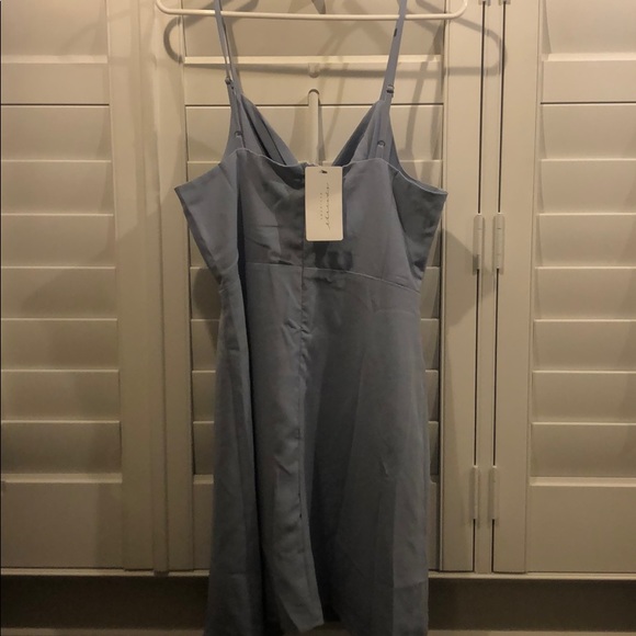 American threads light blue flowy dress - Picture 2 of 4